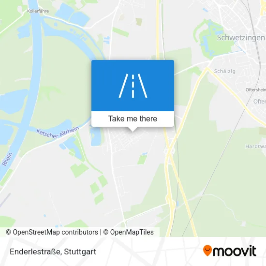 Карта Enderlestraße