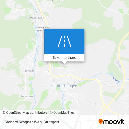 Карта Richard-Wagner-Weg