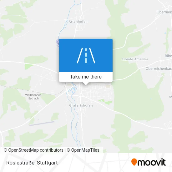 Карта Röslestraße