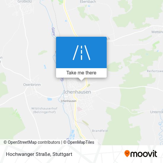 Hochwanger Straße map