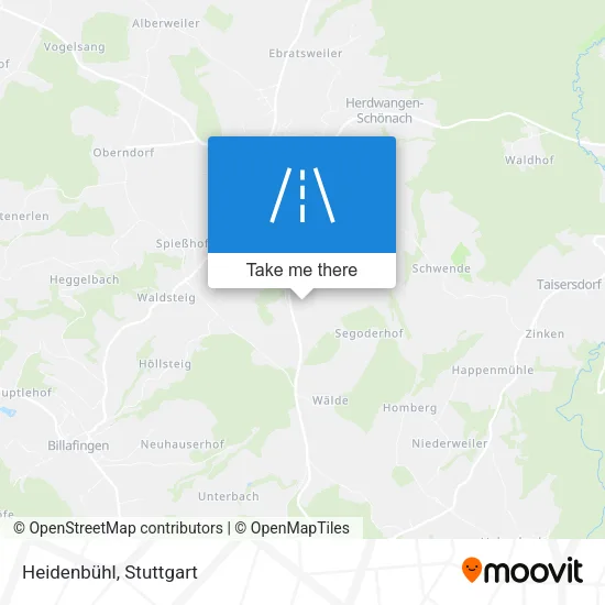 Карта Heidenbühl