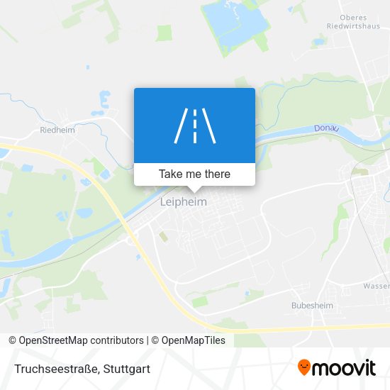 Карта Truchseestraße