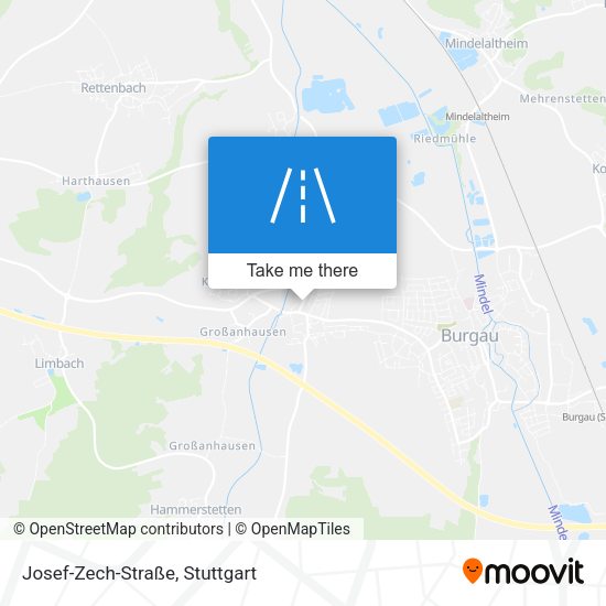 Josef-Zech-Straße map