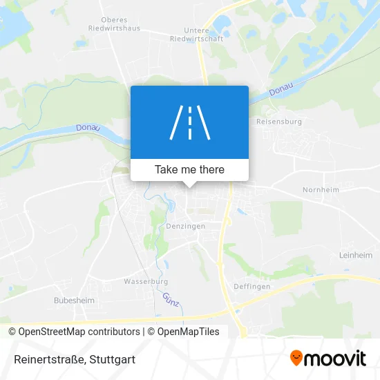 Карта Reinertstraße
