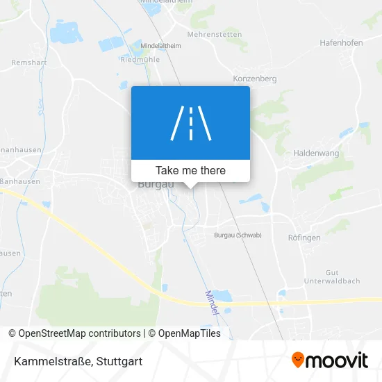 Карта Kammelstraße