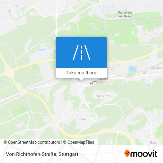 Карта Von-Richthofen-Straße