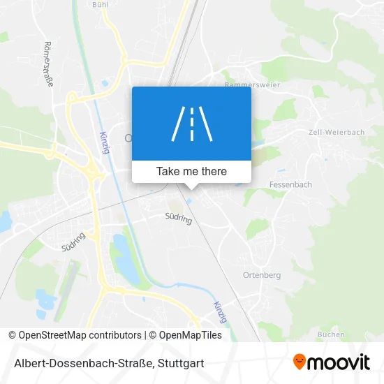 Albert-Dossenbach-Straße map