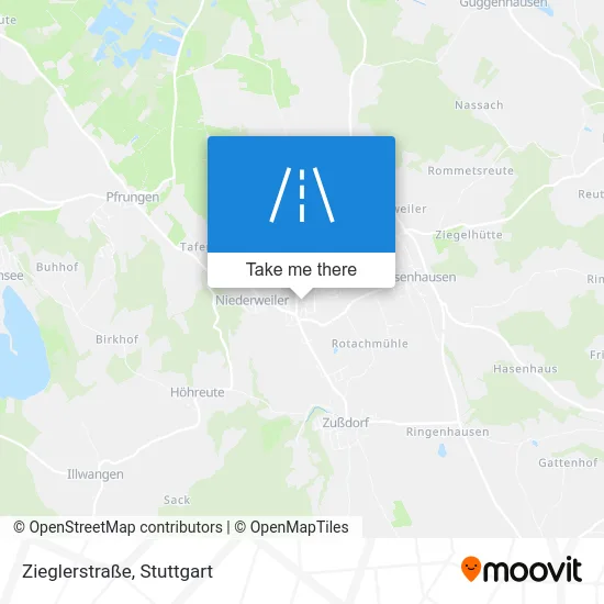 Карта Zieglerstraße