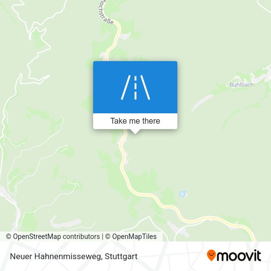Neuer Hahnenmisseweg map