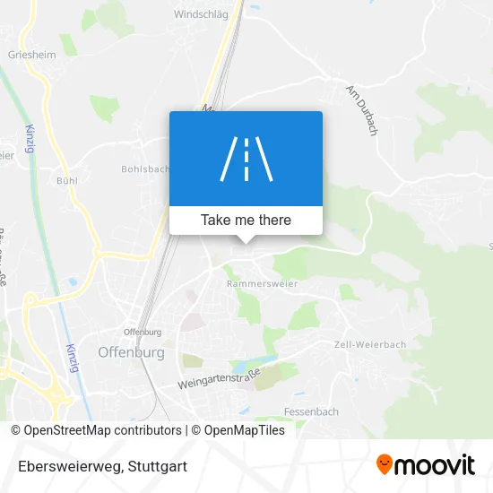 Карта Ebersweierweg