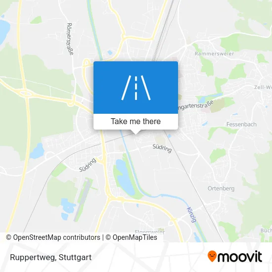 Ruppertweg map