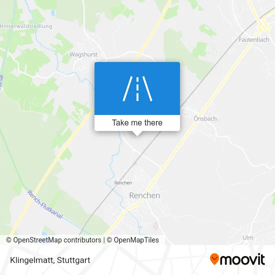 Klingelmatt map
