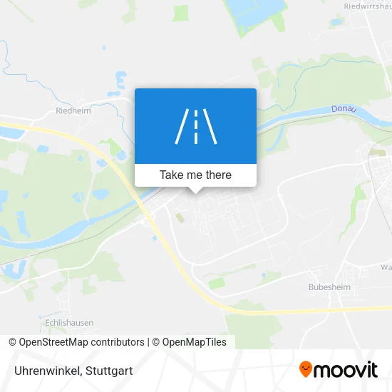 Карта Uhrenwinkel