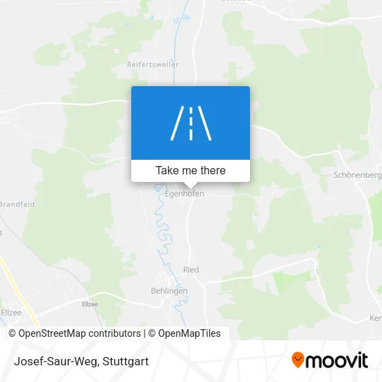 Карта Josef-Saur-Weg