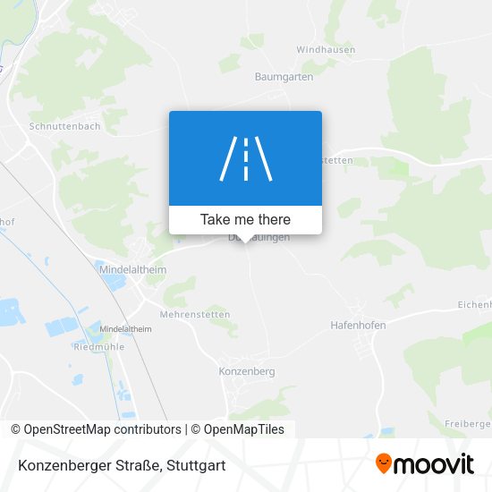 Konzenberger Straße map