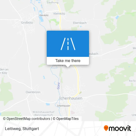 Leitiweg map