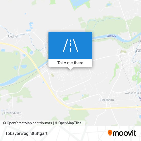 Tokayerweg map