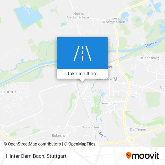 Карта Hinter Dem Bach