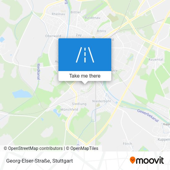 Georg-Elser-Straße map