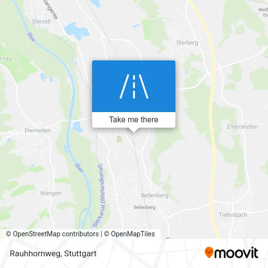 Карта Rauhhornweg