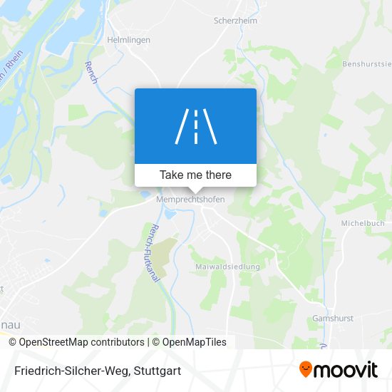 Friedrich-Silcher-Weg map