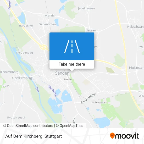 Карта Auf Dem Kirchberg