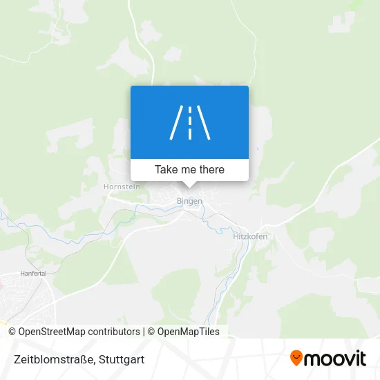 Карта Zeitblomstraße