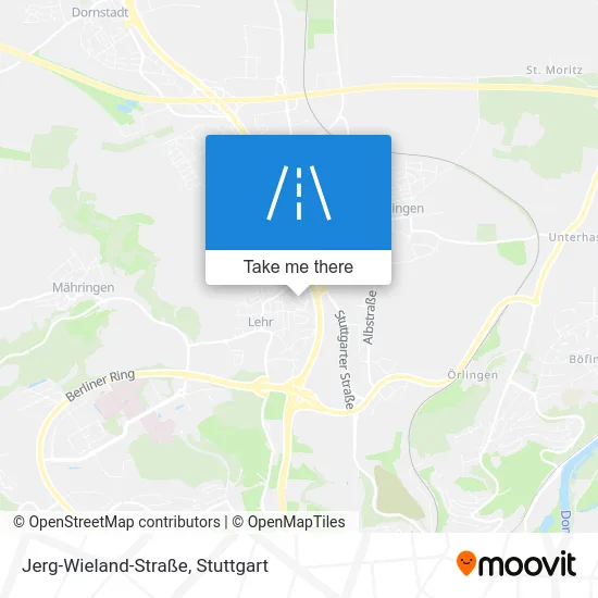 Карта Jerg-Wieland-Straße