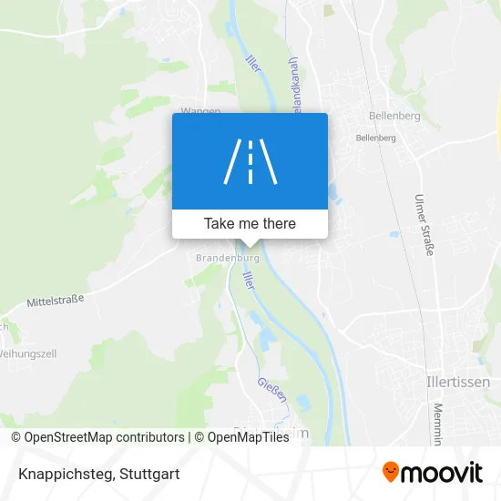 Карта Knappichsteg