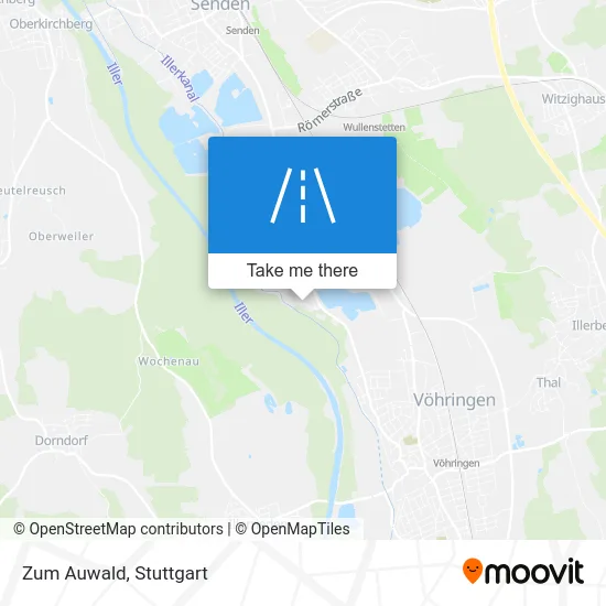 Карта Zum Auwald