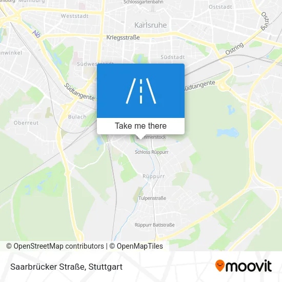 Карта Saarbrücker Straße