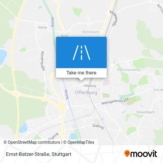 Ernst-Batzer-Straße map