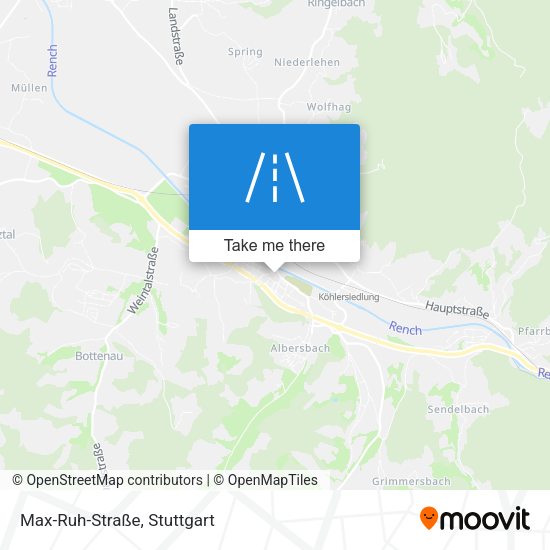 Max-Ruh-Straße map