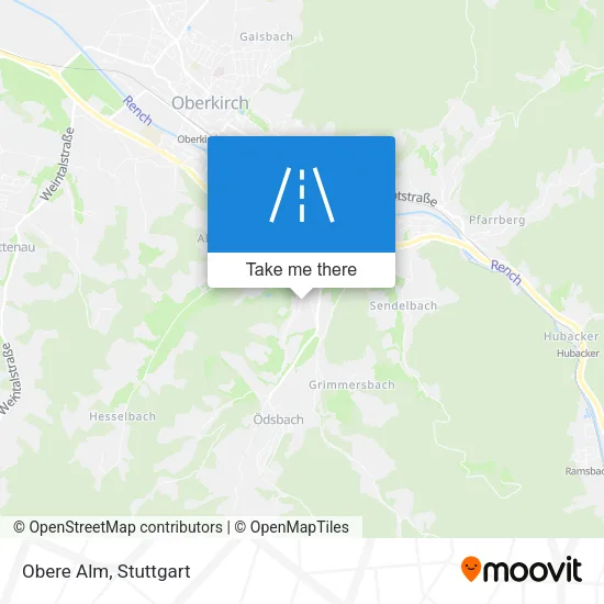Карта Obere Alm