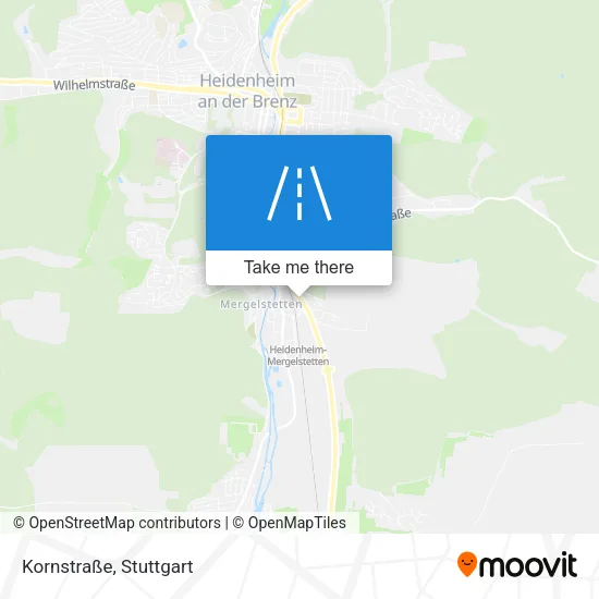 Kornstraße map