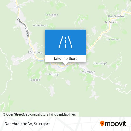Renchtalstraße map