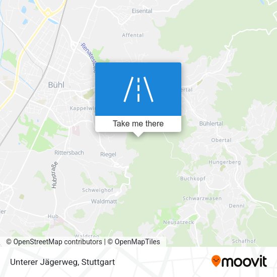 Unterer Jägerweg map