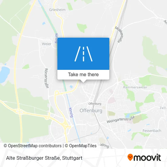 Карта Alte Straßburger Straße