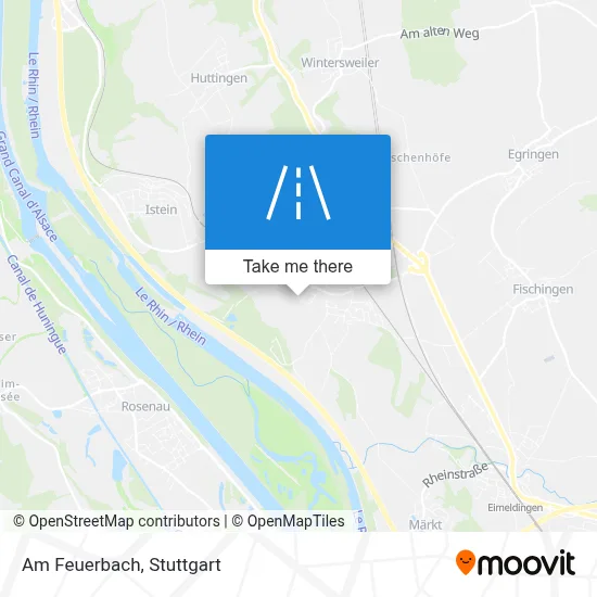 Am Feuerbach map