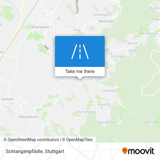 Schlangenpfädle map