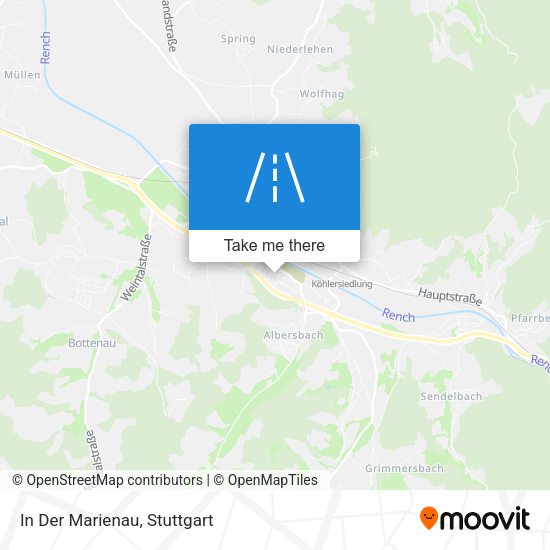 In Der Marienau map