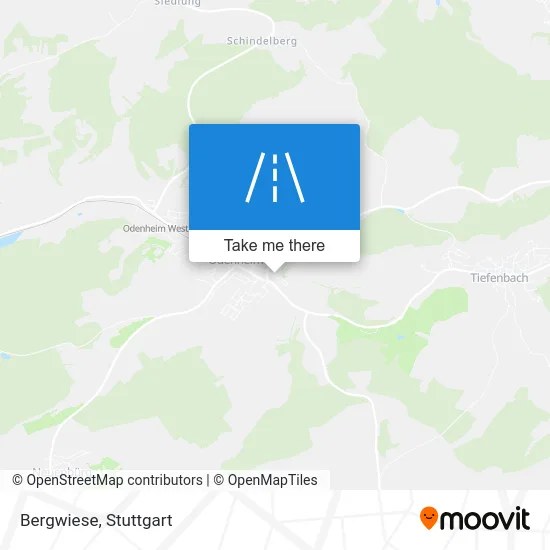 Карта Bergwiese