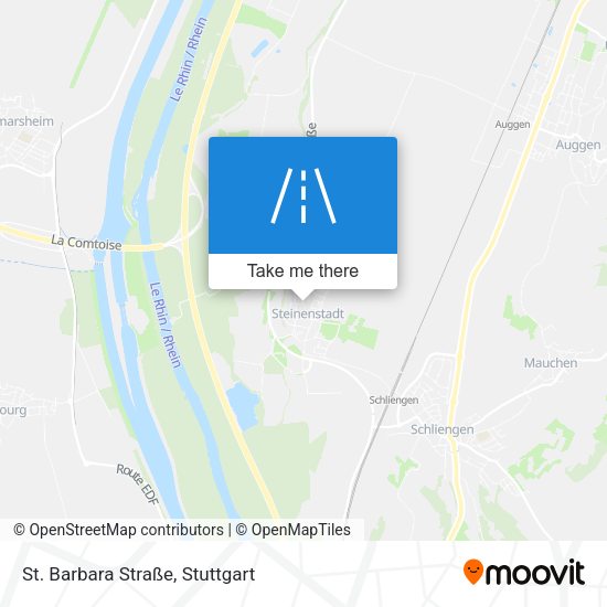 St. Barbara Straße map