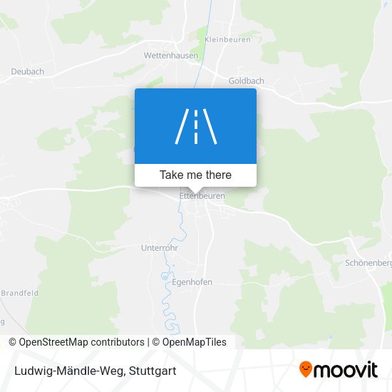 Ludwig-Mändle-Weg map