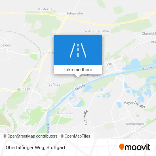 Карта Obertalfinger Weg