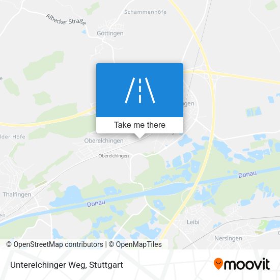 Unterelchinger Weg map