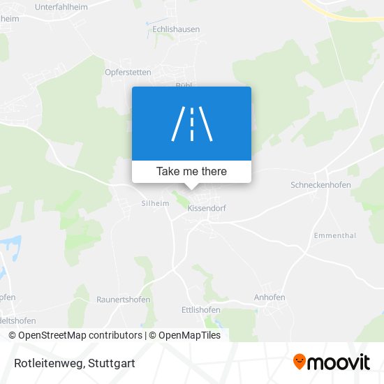 Rotleitenweg map