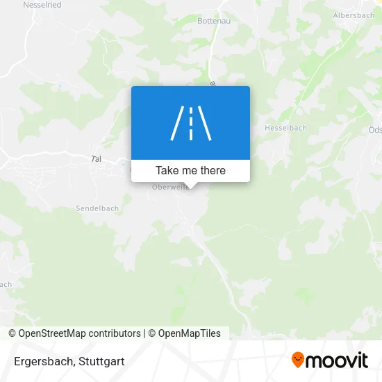 Карта Ergersbach