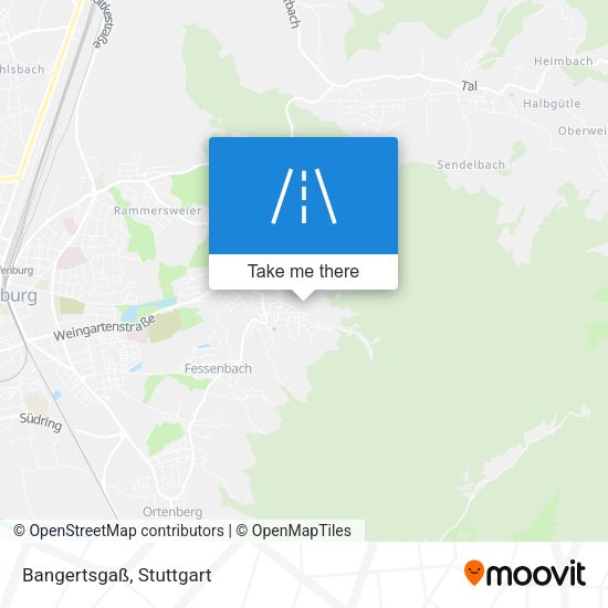 Карта Bangertsgaß