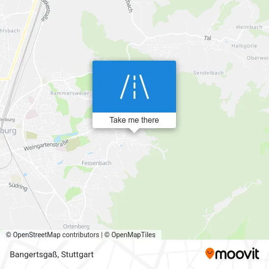 Карта Bangertsgaß